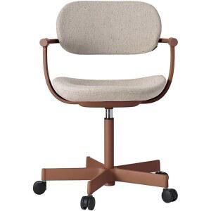 ITOKI vertebra03 Chair 난간 KG 825CD 베 고정 만든 발 강철로 T1Y2 붉은색 다크