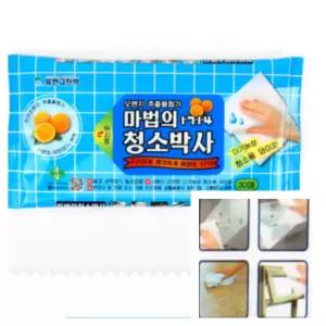 청소박사 30매 화장실유리청소 찌든때제거 청소와이퍼 청소포 청소용물티슈