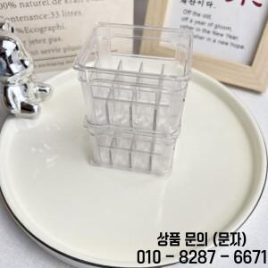4PCS 주방 장식 장난감 1:12 인형 집 미니어처 투명 음료 보관 바구니 맥주/커피 모델 액세서리