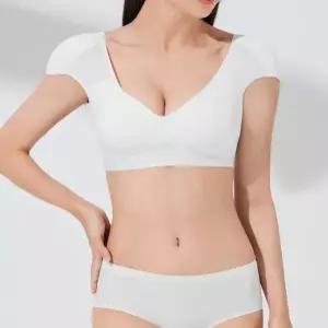 어깨뽕 이너 v자 속옷 브래지어 여성 브이넥 팬티 어깨패드 남성 패드 실리콘 보정속옷