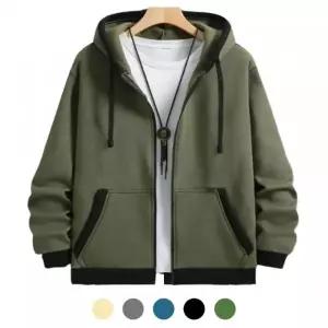 유니바운드 후드집업 봄아우터 간절기아우터 남자긴팔티 루즈핏 캐주얼룩 오버핏 공항룩 커플후드 빅사이즈