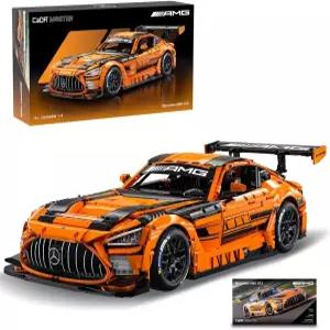 CaDA 마스터 C64008W 메르세데스-AMG GT3 빌딩 세트 1 8 스케일 5466 PCS 공식 라이선스 슈퍼카 모델 성인