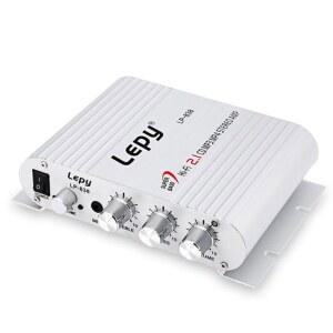 Lepy LP 838 홈시어터 미니 838BT 실버 838무블루투스 전력 플레이어 서브 베이스 하이파이 12V