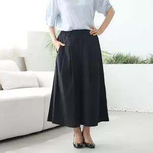 [쉬즈마담]P92062A 루즈핏 실루엣 와이드 큐롯 팬츠 60대 엄마옷