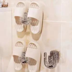 [라일리생활건강] Rly 흡착 욕실 슬리퍼 거치대 화장실 선반 실내화 걸