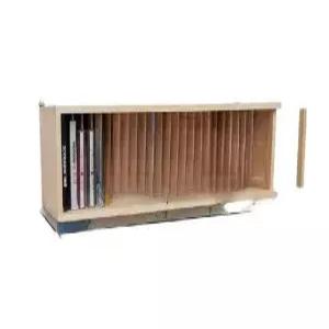 원목 테이프 음반 정리함 보관함 수납장 CD LP 카세트 거치대