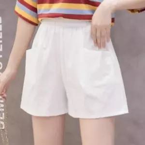 여름 루즈핏 밴딩 트레이닝 여성 반바지 캐주얼 숏팬츠