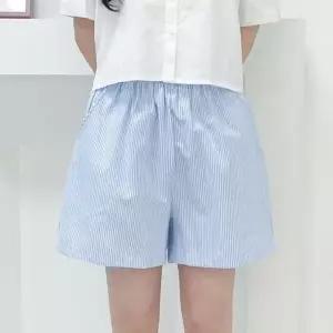 스트라이프 밴딩 숏팬츠 데일리 여름 캐주얼 반바지