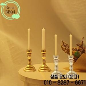 (BBQ4)1쌍 1:12 인형의 집 미니어처 캔들 홀더 촛대 모델 홈 장식 장난감 액세서리