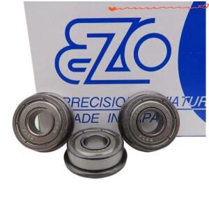 일본 EZO 플랜지 베어링 RF-1560ZZ 정밀 미니어처 6x15x5mm 10 개
