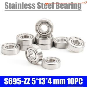 S695ZZ 베어링 5134mm (10 PCS ) 440C 롤러 스테인레스 스틸 Z 볼