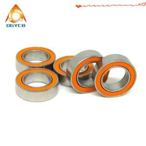 10pcs ABEC7 SMR115 2RS 베어링 5x11x4mm 스테인레스 스틸 하이브리드 세라믹 자키 휠