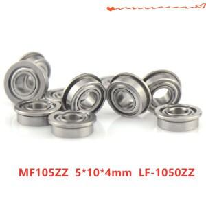미니어처 플랜지 베어링 MF105ZZ 깊은 홈 볼 5x10x4mm 개