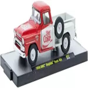 M2 머신 오토드라이버？ 1958 스텝사이드 픽업 트럭 4X4 다이어트 소다 ？ 1 64 스케일 52500-A57 25-08