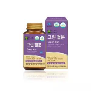 철분 보충 유산균배양물 함유 철분 영양제 90캡슐