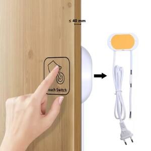 AC 전압 85V-265V LED 조명 터치 스위치, 40mm 두께의 목재를 관통 있음, 가정용 디밍 컨트롤러
