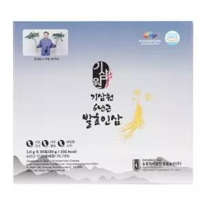 [유림농산] 기삼원 6년근 발효인삼 30포 (과립형 스틱제품)