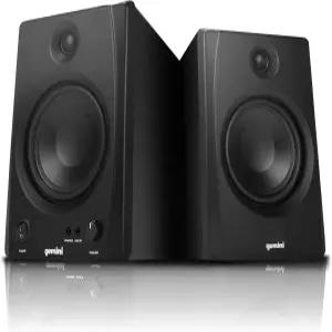 제미니 사운드 SMX-5BT 5인치 스튜디오 모니터 스피커 블루투스 포함 - 50W RMS 전원 TRS/RCA/Aux 입력