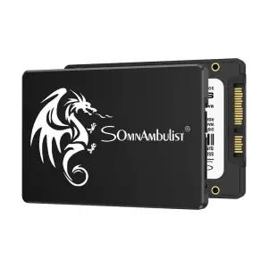 SomnAmbulist SSD 120GB 내부 Sata3 솔리드 스테이트 드라이브 2.5 1TB PC 노트북