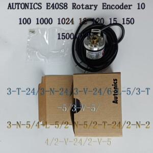 AUTONICS E40S8 로터리 엔코더 10 1500P/R3-T-24/3-N-24/3-V-24/6-L-5/3-T-5/3-V-5/ 3-N-5/4-L-5/2-N-5