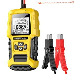 12V 자동차 배터리 테스터 LCD 분석기 도구 스캐너 트럭 오토바이용 진단 디지털