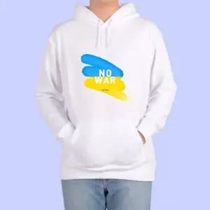 [셀러에이드]기모후드티 NO WAR 평화 우크라이나 F 디자인