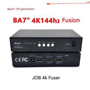 4K DMA 퓨저 반 7세대 지원 RGB 4k144/2k240/1k480hz 풀 DP 게임 컨버터