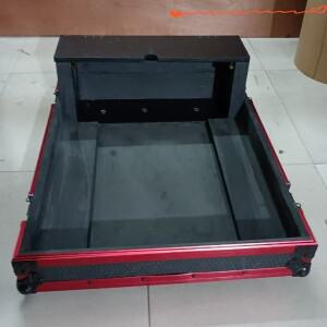 X32 COMPACT 믹싱 콘솔 알루미늄 사이드 충격 방지 기그 박스 트롤리 케이스 랩 휠 포함)