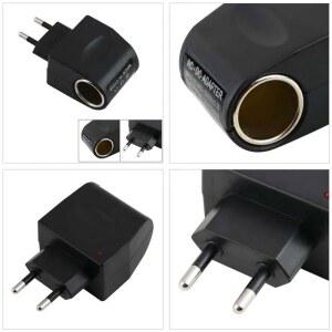 5V1A어댑터 220V AC 12V 차량용 라이터 110V220V 소켓 EU 어댑터 변환기 콘센트