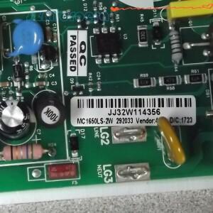 110V WLTL298163 웨슬로 케이던스 G5.9 런닝머신 모터 컨트롤러 제어 보드 MC1650LS-2W 292033