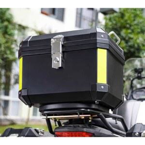 오토바이 배달통 45L 배달 탑박스 클래식 튜닝 25L 블랙 40L 스티커