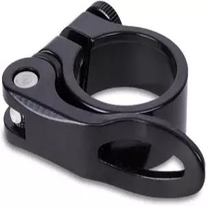 산악 튜브 자전거용 시트 포스트 클램프 퀵 릴리스 칼라 알루미늄 합금 클립 31.8mm