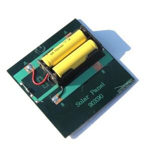 AA 배터리용 태양광 충전기 1W 2V/4V 패널은 1/2x Ni-MH 충전합니다. 야외 비상용