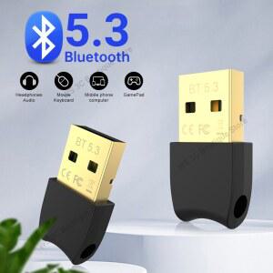 호환 USB 블루투스 5 3 동글 어댑터 Aux 오디오 수신기 송신기 PC 스피커 노트북 사운드 박스 무선 마우스 USB 송신기