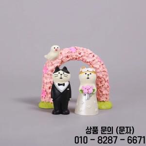 Zakka 일본 식료품 웨딩 신랑과 신부 Instagram 공예 미니어처 케이크 장식 작은 커플 선물