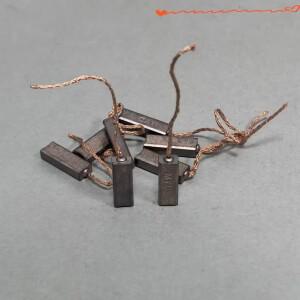 Valeo Halla 자동차 발전기 탄소 브러시 높은 구리 저항 4.56.520mm 100 개