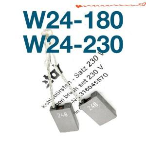 메타보 W24-180 앵글 그라인더 전동 공구용 카본 브러시 교체 부품