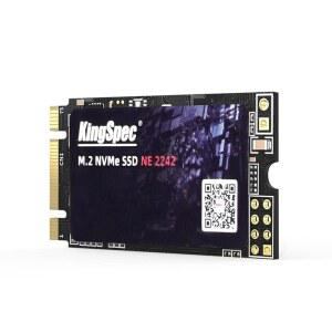 KingSpec 256GB M.2 NVMe SSD 2242 PCIe Gen3x2 노트북/노트북용 내부 솔리드 스테이트 드라이브
