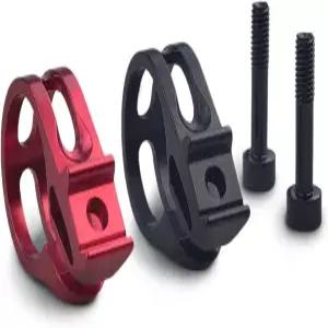 2Pcs 자전거 시프터 클램프 나사가 있는 22.2mm 알루미늄 합금 트리거 X7 X9 X0 XX XO1 호환되는 산악
