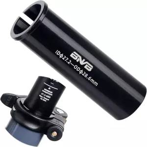 BNVB 합금 자전거 시트포스트 심 길이 100mm 알루미늄 리듀싱 슬리브 튜브 어댑터 직경 스위치
