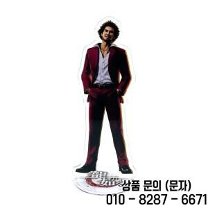 용과 같이 류가 고토쿠 야쿠자 이치반 카스가 아크릴 스탠디 피규어 책상 장식 케이크 토퍼