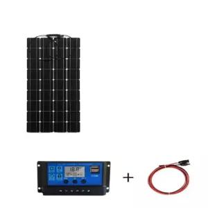 태양광 연장기 발전 전기차 주행거리 지붕형 24V 패널 12V