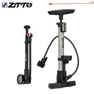 ZTTO 게이지 서스펜션 펌프가 있는 자전거 타이어 플로어 MTB 포크 쇼크 고압 유량 팽창기 프레스타 밸브