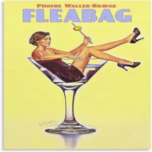 SIPMAN Fleabag (2016？19) 캔버스 프린트 실내 에스테틱 월 아트 포스터 프레임 해제 12x18인치(30x45cm)