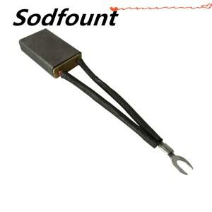 고탄소 카본 브러시 D214 82040/102550/12.53250/202540/163260mm 10 개