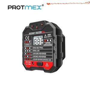 HABOTEST PT106 RCD / GFCI 콘센트 전기 소켓 테스터 포함 누설