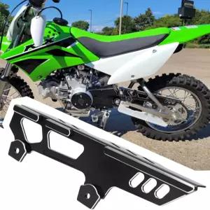 KLX110 2002-2023 2010-2023 더트 바이크용 모터사이클 체인 가드 CNC 프로텍터 커버 블랙