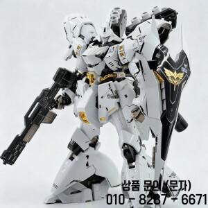RG 1/144 MSN 04 사자비 화이트 스타 버전 조립 모델 키트 액션 피규어 데칼 포함 수집용 메카 장난감 책상