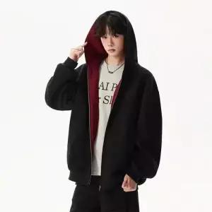 토르 남성 캐주얼 가을 후드 빳빳빈티지 카디건 OPH3