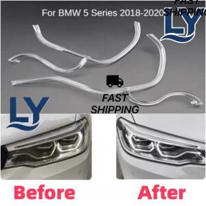 BMW 5 시리즈 G30 2018 LED DRL 라이트 가이드 튜브 주간 주행등 엔젤 아이즈